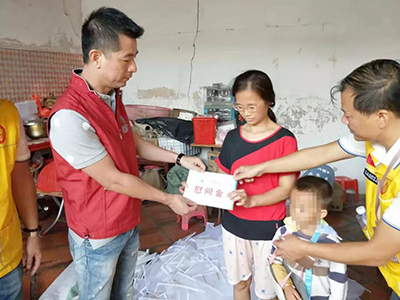 【慰问特别困难户慈善活动】将爱洒满人间 【慰问特别困难户慈善活动】将爱洒满人间