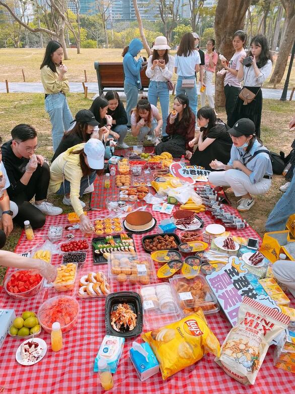 三月春意昂·结伴探春风——君林企业踏青活动掠影 