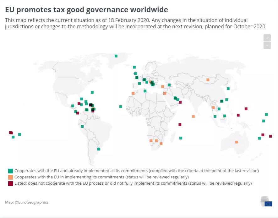 “避税天堂”BVI升级欧盟税收良治标准白名单 “避税天堂”BVI升级欧盟税收良治标准白名单