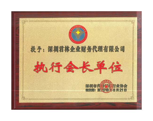 深圳代理记账协会执行会长